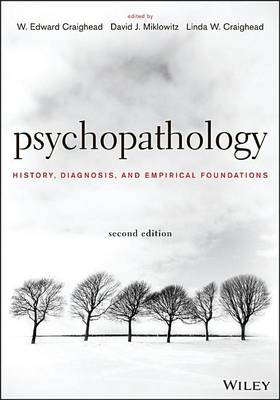 Book cover for Psychopathology: History, Diagnosis, and Empirical Foundations