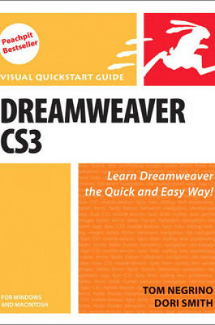 Cover of Dreamweaver CS3 for Windows and Macintosh
