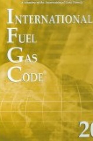 Cover of 2003 Intl Fuel and Gas Code