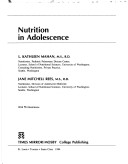 Book cover for Nutrition in Adolescence
