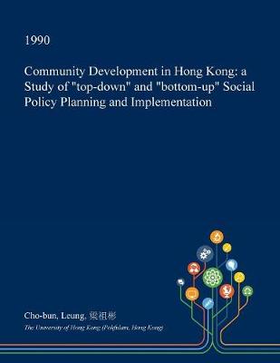 Cover of Community Development in Hong Kong