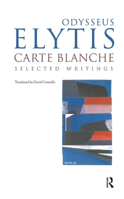 Book cover for Carte Blanche