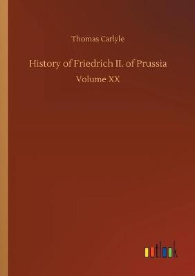 Book cover for History of Friedrich II. of Prussia