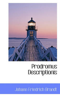 Book cover for Prodromus Descriptionis