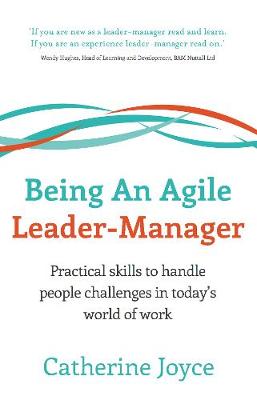 Book cover for Being An Agile Leader-Manager