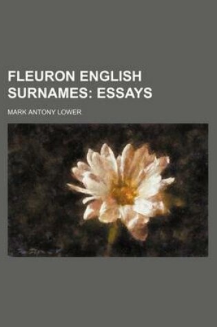Cover of Fleuron English Surnames