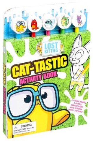 Cover of Lost Kitties: 5-Pencil Set (Silver Dolphin)
