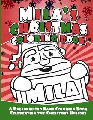 Book cover for Mila's Christmas Coloring Book