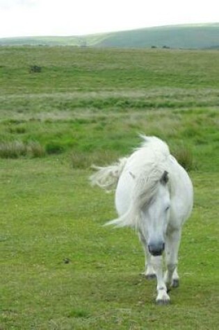 Cover of White Dartmoor Pony in a Windswept Pasture Journal