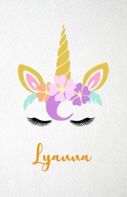 Book cover for Lyanna A5 Lined Notebook 110 Pages