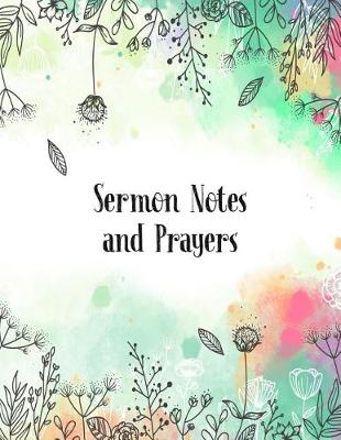 Book cover for Sermon Notes and Prayers