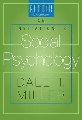 Book cover for Reader to Accompany "An Invitation to Social Psychology"