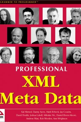 Cover of Professional XML Meta Data