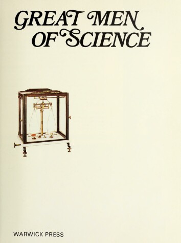 Cover of Great Men of Science