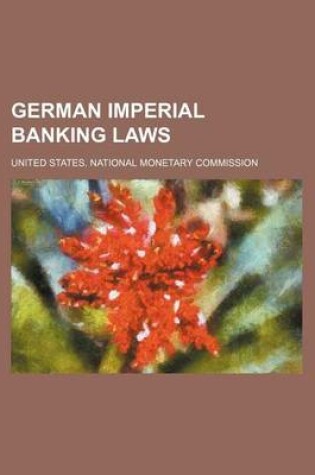 Cover of German Imperial Banking Laws
