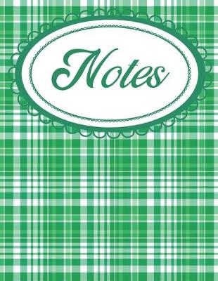 Book cover for Irish Plaid School Composition Notebook