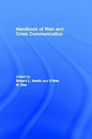 Cover of Handbook of Risk and Crisis Communication