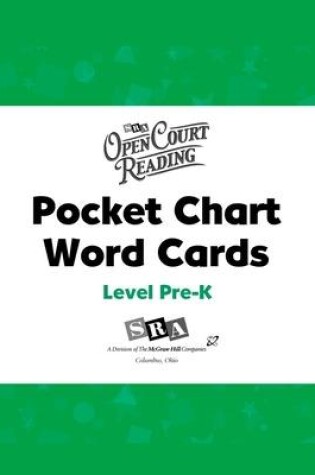 Cover of Open Court Reading PreK, Pocket Chart Word Cards