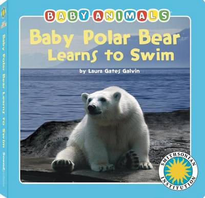 Book cover for Baby Polar Bear Learns to Swim