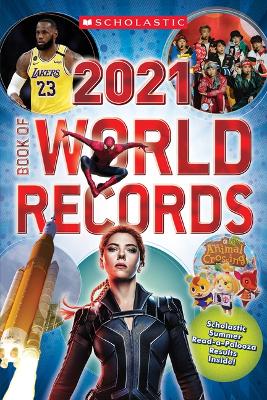 Book cover for Scholastic Book of World Records 2021