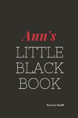 Cover of Ann's Little Black Book