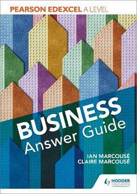 Book cover for Pearson Edexcel A level Business Answer Guide