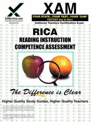 Book cover for RICA Reading Instruction Competence Assessment