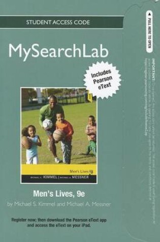 Cover of MyLab Search with Pearson eText -- Standalone Access Card -- for Men's Lives