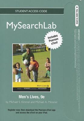 Book cover for MyLab Search with Pearson eText -- Standalone Access Card -- for Men's Lives