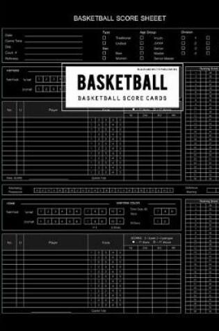 Cover of Black and White Publishing Basketball Score Cards