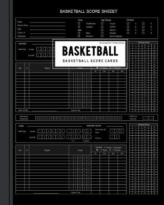 Book cover for Black and White Publishing Basketball Score Cards