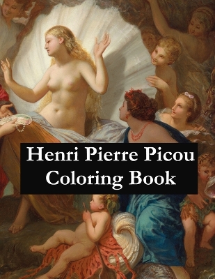 Book cover for Henri-Pierre Picou Coloring Book