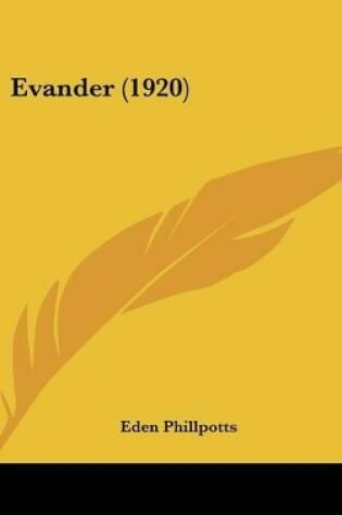 Cover of Evander (1920)