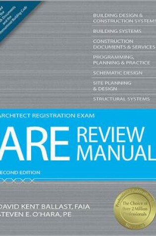 Cover of ARE Review Manual