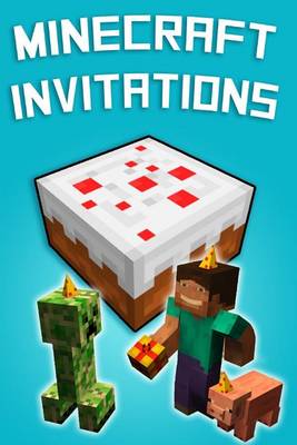 Book cover for Minecraft Invitations