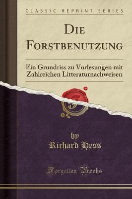 Book cover for Die Forstbenutzung