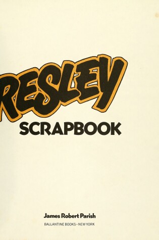 Cover of Elvis Scrapbook