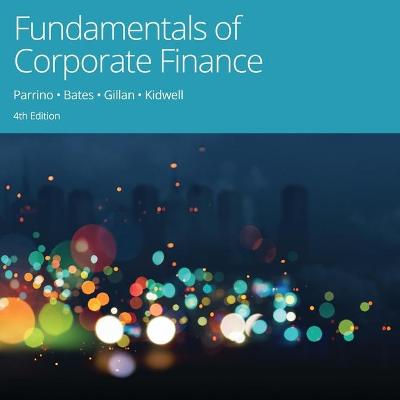 Book cover for Fundamentals of Corporate Finance, 4th Edition