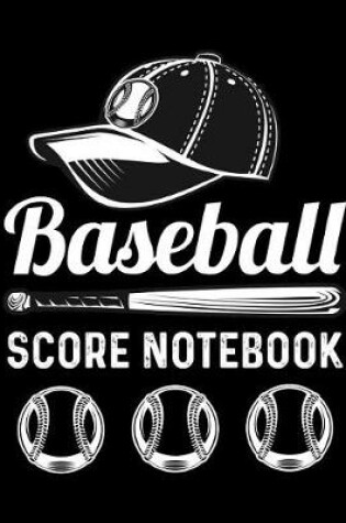 Cover of Baseball Score Notebook