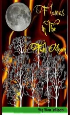 Book cover for Flames in The Full Moon