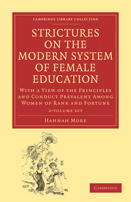 Cover of Strictures on the Modern System of Female Education 2 Volume Set