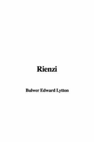 Cover of Rienzi