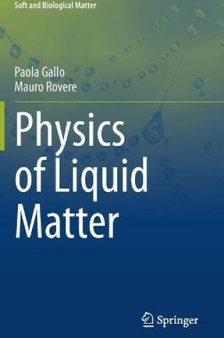 Cover of Physics of Liquid Matter