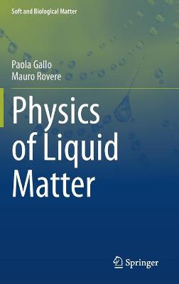 Book cover for Physics of Liquid Matter