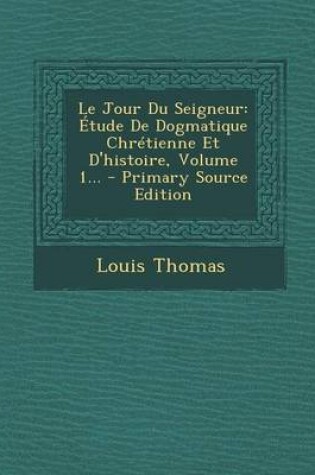 Cover of Le Jour Du Seigneur