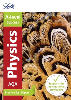Cover of AQA A-level Physics Practice Test Papers