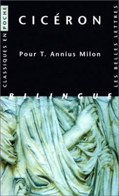Cover of Ciceron, Pour T. Annius Milon