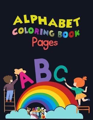 Book cover for Alphabet Coloring Book Pages
