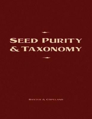 Book cover for Seed Purity and Taxonomy