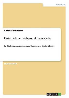 Book cover for Unternehmenslebenszyklusmodelle